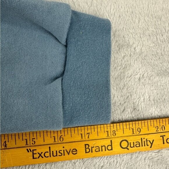 Nike Rework Sweatshirt Grey / Blue Men’s Size M (Fits like a size Small) - Picture 6 of 12